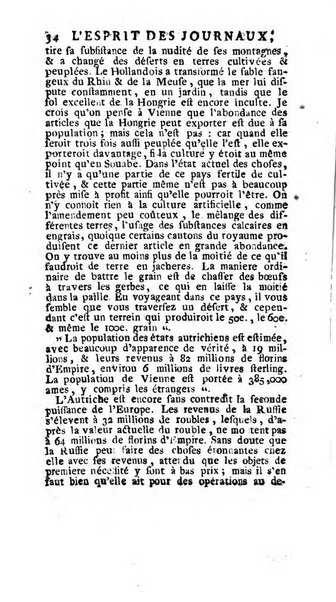 L'esprit des journaux françois et étrangers