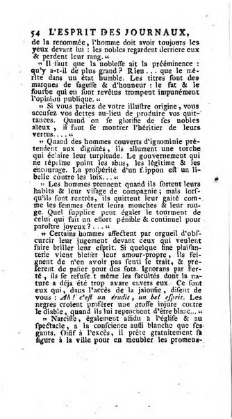 L'esprit des journaux françois et étrangers