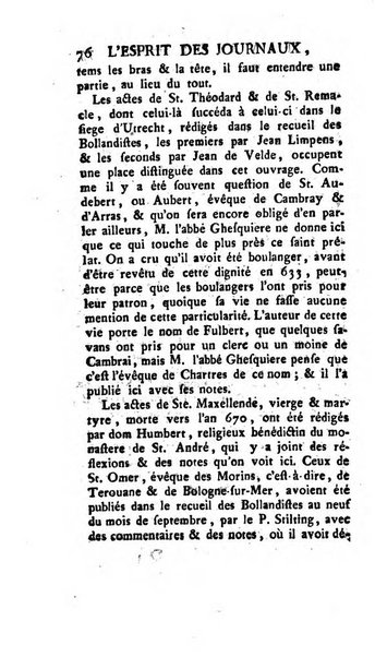 L'esprit des journaux françois et étrangers