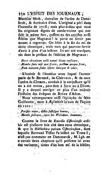 L'esprit des journaux françois et étrangers