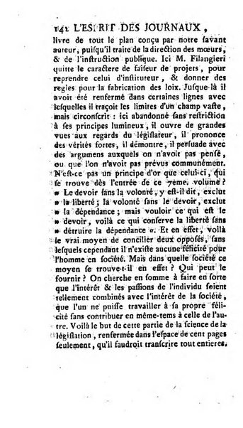 L'esprit des journaux françois et étrangers