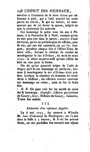 L'esprit des journaux françois et étrangers