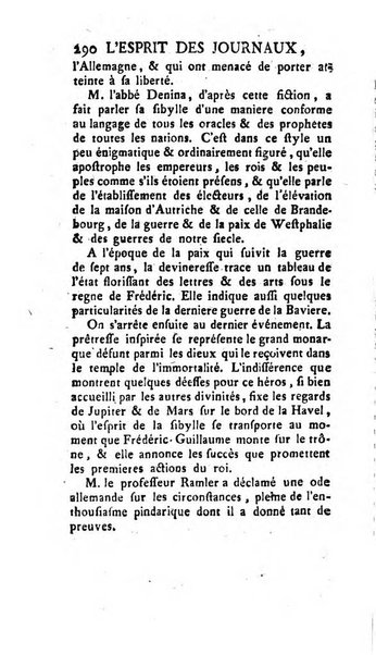 L'esprit des journaux françois et étrangers