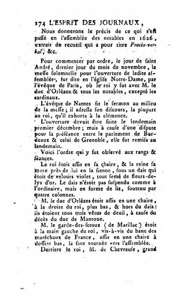 L'esprit des journaux françois et étrangers