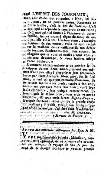 L'esprit des journaux françois et étrangers