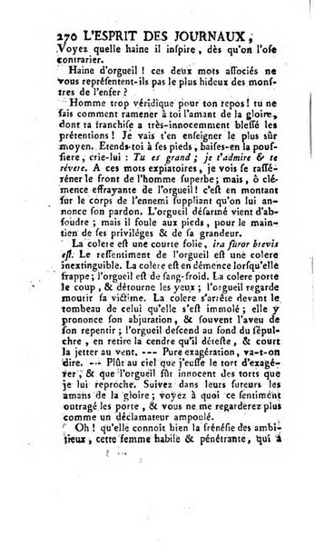 L'esprit des journaux françois et étrangers