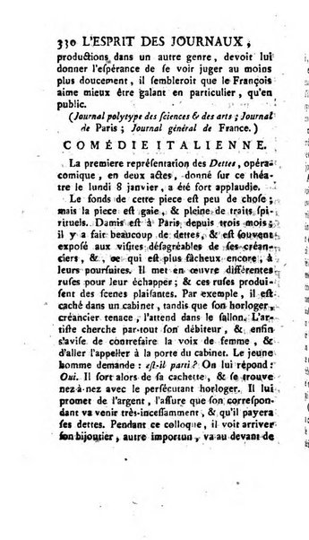 L'esprit des journaux françois et étrangers