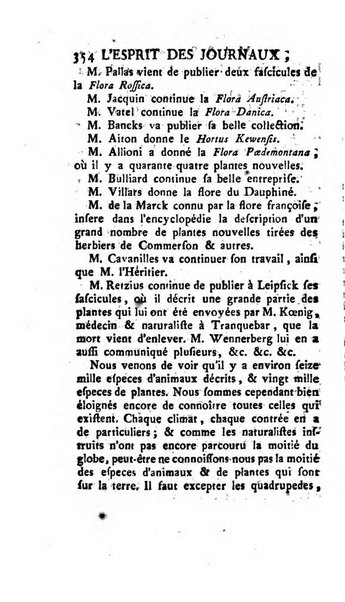 L'esprit des journaux françois et étrangers