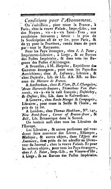 L'esprit des journaux françois et étrangers