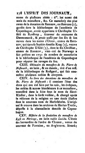 L'esprit des journaux françois et étrangers