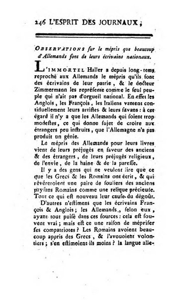 L'esprit des journaux françois et étrangers