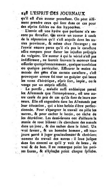 L'esprit des journaux françois et étrangers