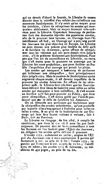 L'esprit des journaux françois et étrangers