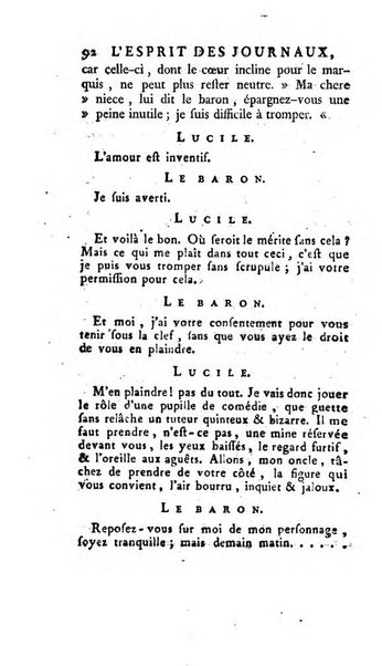 L'esprit des journaux françois et étrangers