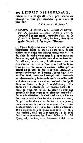 L'esprit des journaux françois et étrangers