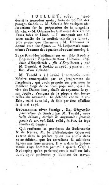 L'esprit des journaux françois et étrangers