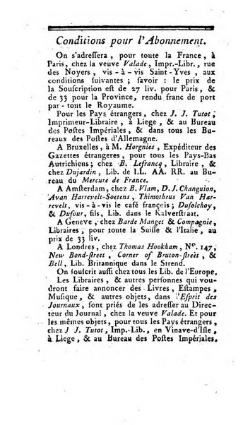 L'esprit des journaux françois et étrangers