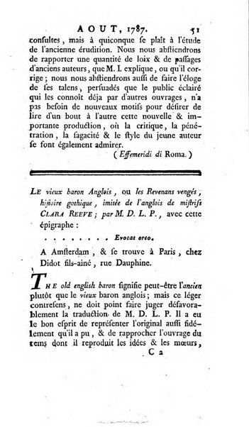 L'esprit des journaux françois et étrangers