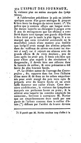 L'esprit des journaux françois et étrangers