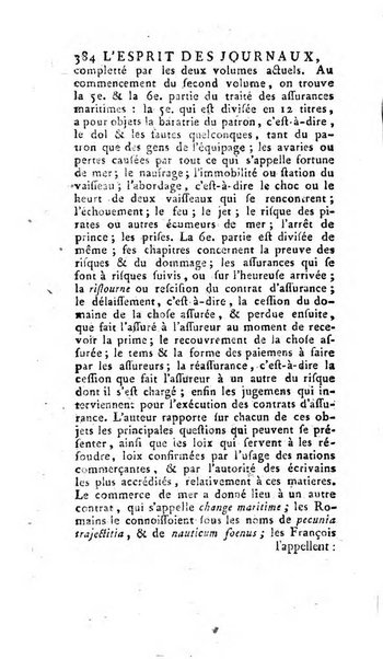 L'esprit des journaux françois et étrangers