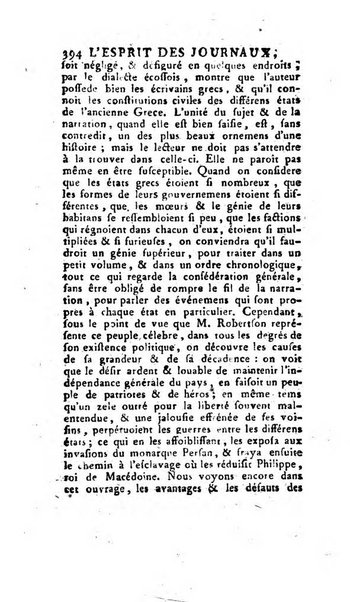 L'esprit des journaux françois et étrangers