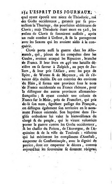 L'esprit des journaux françois et étrangers