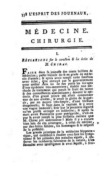 L'esprit des journaux françois et étrangers