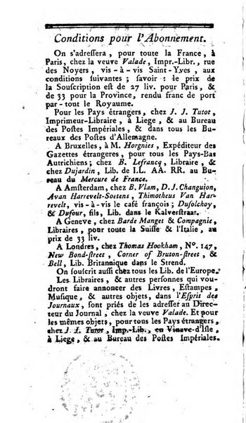 L'esprit des journaux françois et étrangers