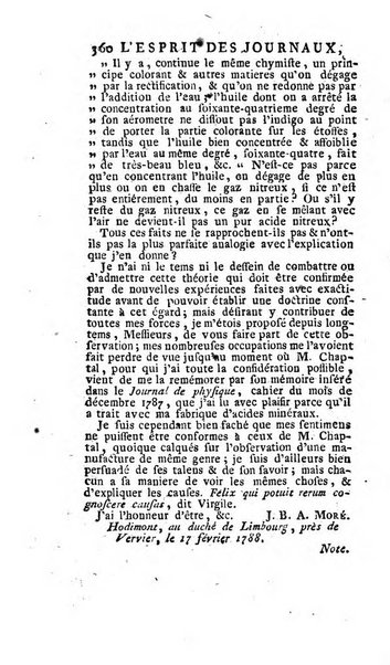 L'esprit des journaux françois et étrangers