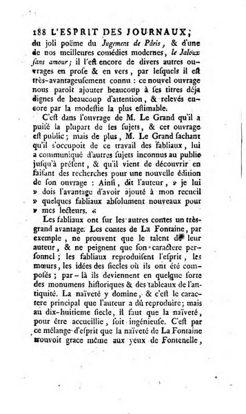 L'esprit des journaux françois et étrangers