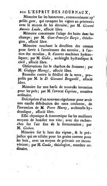 L'esprit des journaux françois et étrangers