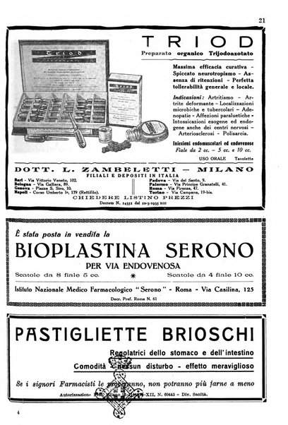 Il farmacista italiano bollettino ufficiale mensile del Sindacato nazionale fascista dei farmacisti