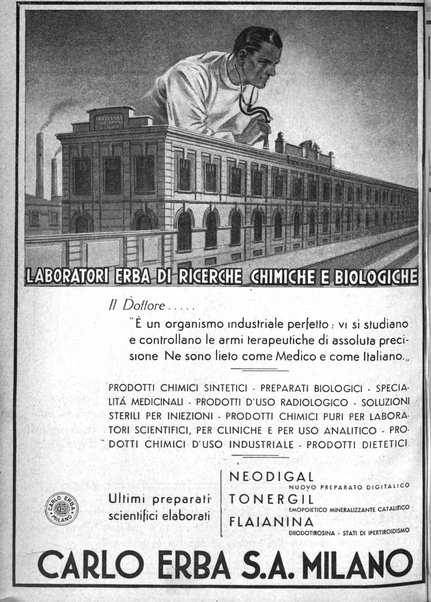 Il farmacista italiano bollettino ufficiale mensile del Sindacato nazionale fascista dei farmacisti