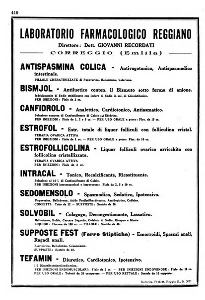 Il farmacista italiano bollettino ufficiale mensile del Sindacato nazionale fascista dei farmacisti