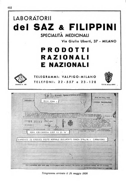 Il farmacista italiano bollettino ufficiale mensile del Sindacato nazionale fascista dei farmacisti