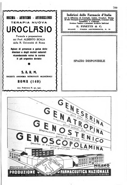 Il farmacista italiano bollettino ufficiale mensile del Sindacato nazionale fascista dei farmacisti