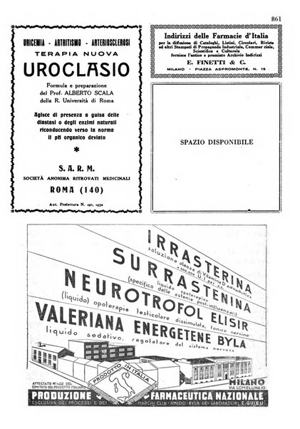 Il farmacista italiano bollettino ufficiale mensile del Sindacato nazionale fascista dei farmacisti