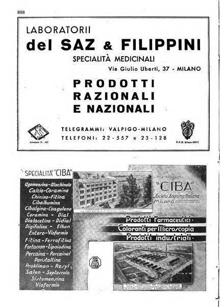 Il farmacista italiano bollettino ufficiale mensile del Sindacato nazionale fascista dei farmacisti