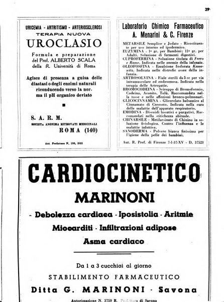 Il farmacista italiano bollettino ufficiale mensile del Sindacato nazionale fascista dei farmacisti