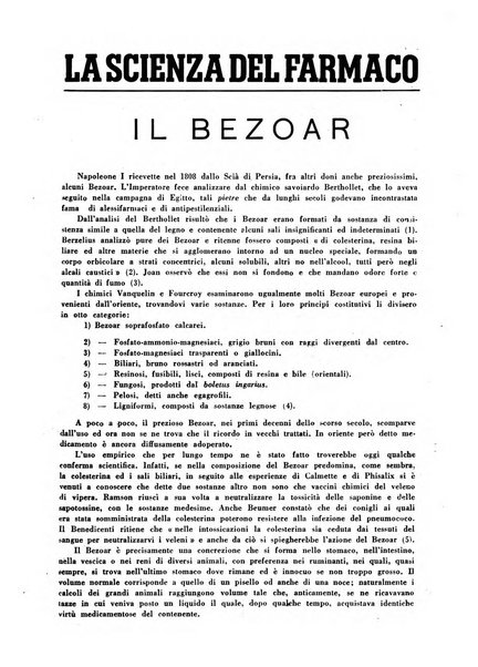 Il farmacista italiano bollettino ufficiale mensile del Sindacato nazionale fascista dei farmacisti