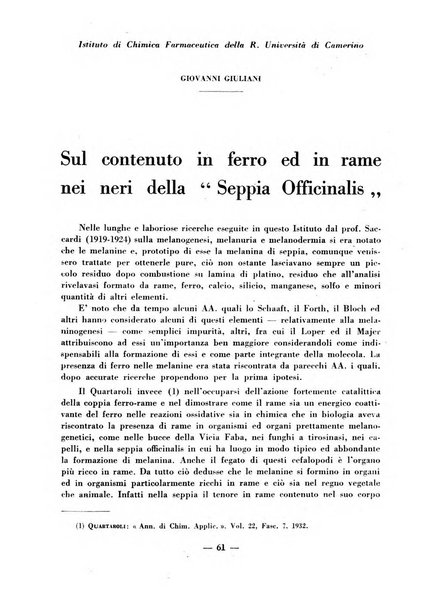 Il farmacista italiano bollettino ufficiale mensile del Sindacato nazionale fascista dei farmacisti