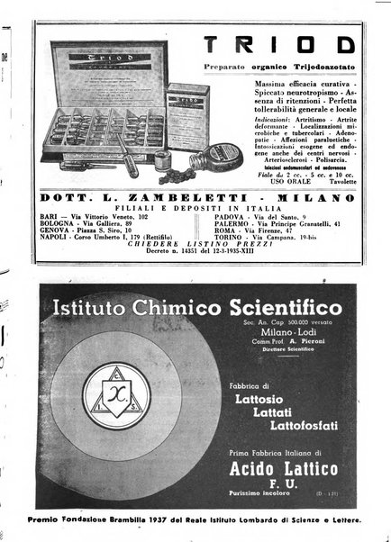 Il farmacista italiano bollettino ufficiale mensile del Sindacato nazionale fascista dei farmacisti