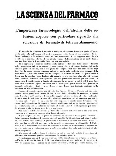 Il farmacista italiano bollettino ufficiale mensile del Sindacato nazionale fascista dei farmacisti