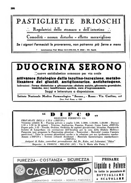 Il farmacista italiano bollettino ufficiale mensile del Sindacato nazionale fascista dei farmacisti