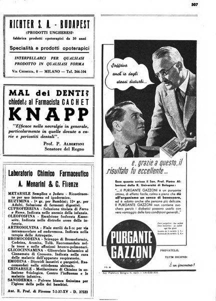 Il farmacista italiano bollettino ufficiale mensile del Sindacato nazionale fascista dei farmacisti