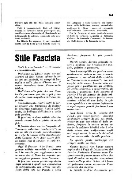 Il farmacista italiano bollettino ufficiale mensile del Sindacato nazionale fascista dei farmacisti