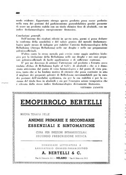 Il farmacista italiano bollettino ufficiale mensile del Sindacato nazionale fascista dei farmacisti