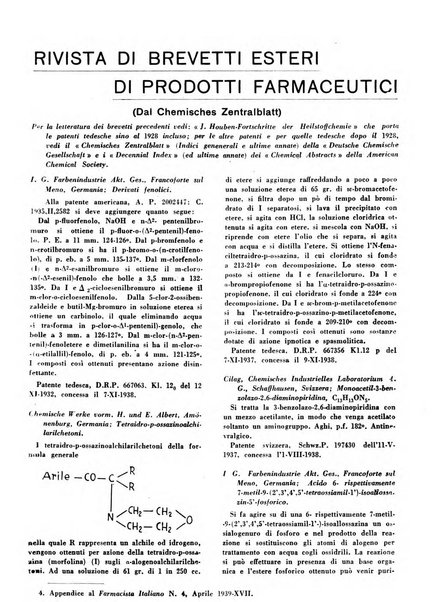 Il farmacista italiano bollettino ufficiale mensile del Sindacato nazionale fascista dei farmacisti