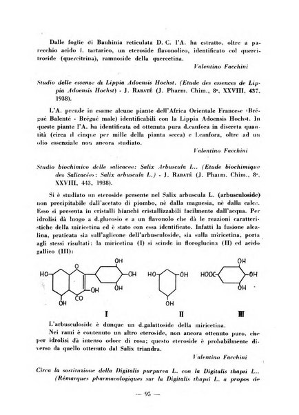 Il farmacista italiano bollettino ufficiale mensile del Sindacato nazionale fascista dei farmacisti