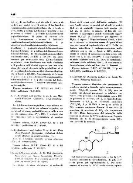 Il farmacista italiano bollettino ufficiale mensile del Sindacato nazionale fascista dei farmacisti